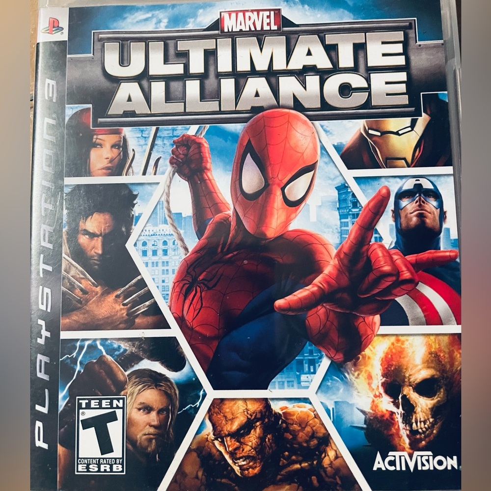 Marvel Ultimate Alliance, Dragonball, & Gundam for PS3
(Each) - Picture 3 of 5